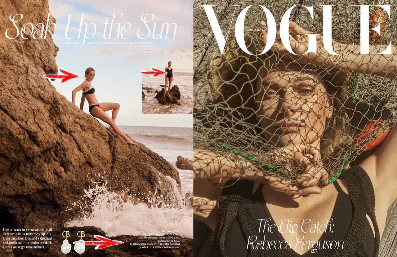 Veröffentlichung in der Vogue Scandinavia ?. Thanks ?? we are happy ? #pearlearrings #pearlnecklace #perlenschmuck https://www.voguescandinavia.com