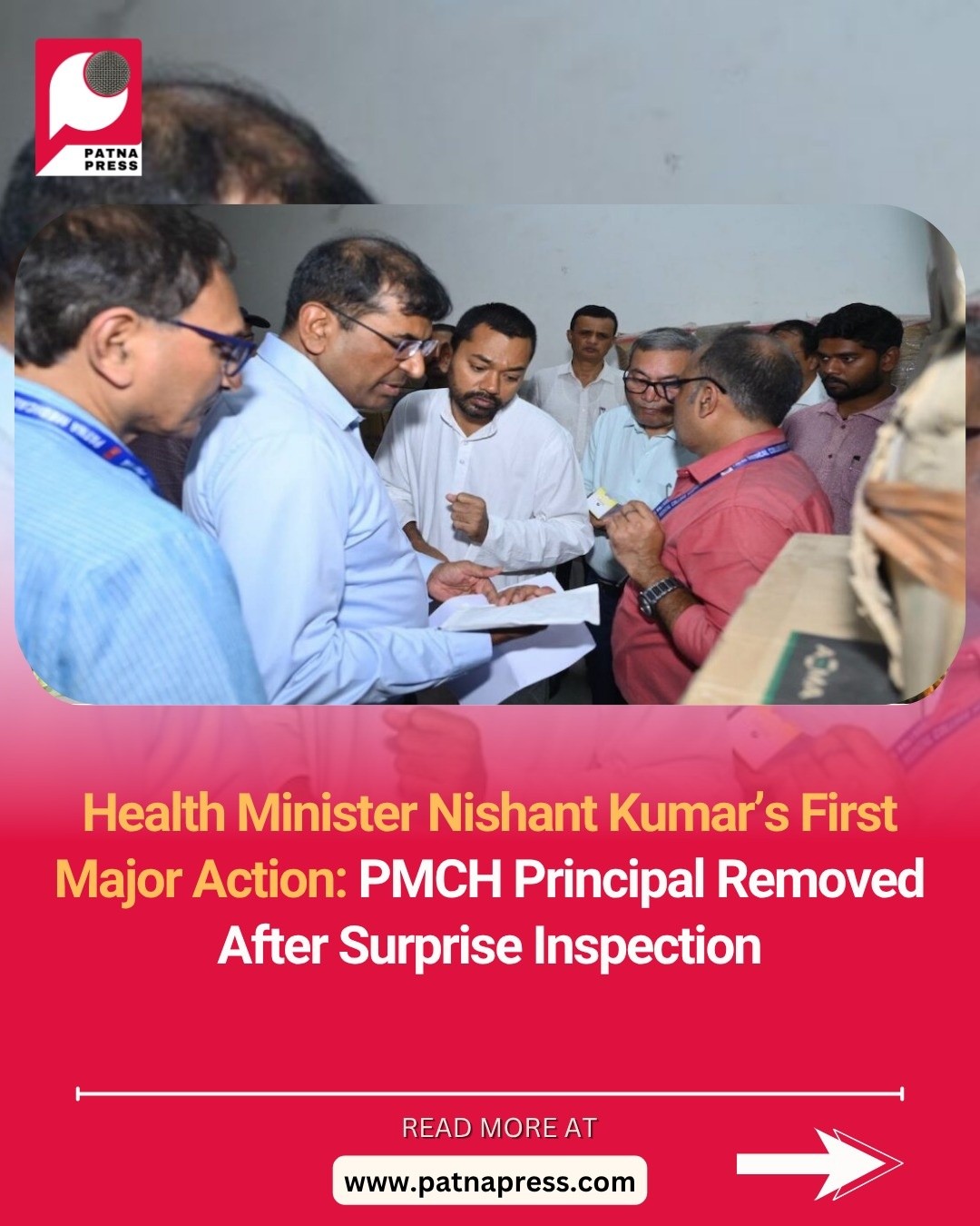 Changes at PMCH have brought healthcare administration and accountability back into the spotlight. 🏥
#PMCH #Healthcare #HealthNews Changes at PMCH have brought healthcare administration and accountability back into the spotlight. 🏥
#PMCH #Healthcare #HealthNews