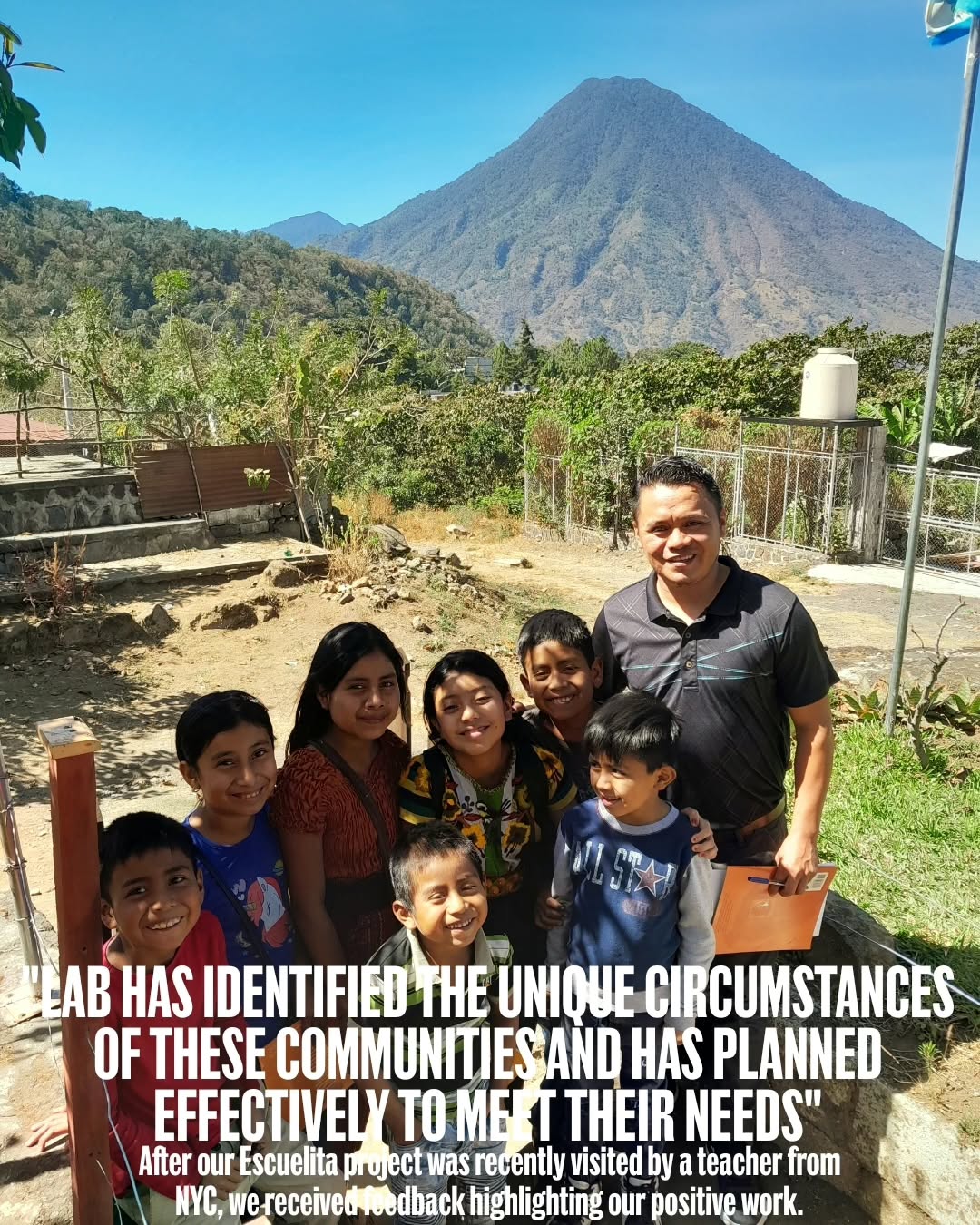 We're so happy with the recent reviews of our Escuelita Rixiin Ya' project in Guatemala.
Thank you to all those from CTEA in New York who helped to make the visit a success ?
If you're interested in learning more about this project, then please get in touch.
#guatemala #atitlan #lakeatitlan #education #Escuelita #labcharity