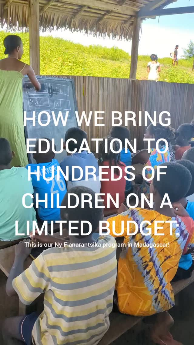 This morning on our Ny Fianarantsika project:
We had 67 students in the class, which was divided into 2 age groups:
- The older group focused on number association & counting.
- The younger group focused on letter tracing and the alphabet.
All of these children do not attend school, instead they accompany their parents, often working alongside them in a rock mine.
So, we created the Ny Fianarantsika program, which is a cost effective way to bring free education to the children, providing a free education in essential academic skills.
#madagascar #nosybe #education #childlabour #nonprofitorganization #labcharity