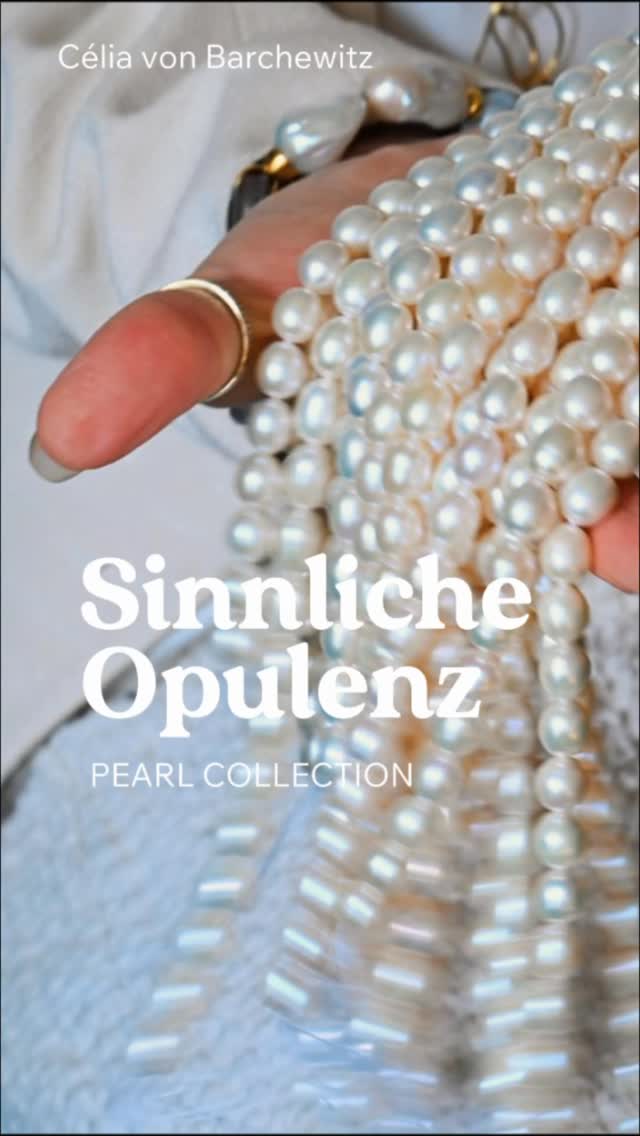 Unbezähmbare Pracht an Perlen - wo wilde Leidenschaft auf kompromisslose Eleganz trifft ❤️#perlenschmuck #lifestyle #perlenliebe #extravagant #summervibes