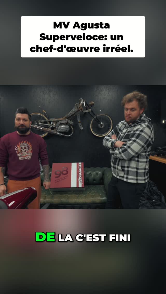 Il réalise qu'il a réélement gagné cette moto!