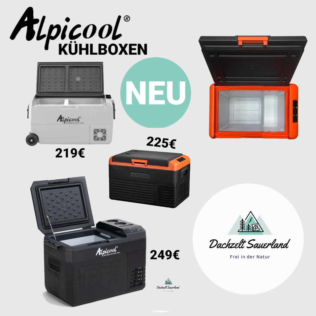 Hey Freunde! ?
Wir haben wieder neue Ware auf Lager! ? Und diesmal gibt’s richtig hochwertige Kühlboxen vom Alpicool, einem der größten Hersteller auf dem Markt! ❄️
Zur Auswahl haben wir 3 Top-Modelle:
? ALPICOOL CL 30 KÜHLBOX
Preis: 225,00 €
Volumen: 30L
Maße: 608x365x372 mm
Gewicht: 12kg
Perfekt für alle, die auf den Sommer vorbereitet sein wollen! ?☀️
? ALPICOOL WT25 AKKU KÜHLBOX
Preis: 249,00 €
Volumen: 25L
Maße: 593x345x410 mm
Gewicht: 12kg
Kompatibel mit 18V Makita Akkus – ideal für lange Outdoor-Abenteuer! ??
? ALPICOOL T36 KÜHLBOX
Preis: 219,00 €
Volumen: 36L
Maße: 76,5 x 44,5 x 41,8 cm
Gewicht: 16kg
Dual Zone – Beide Zonen individuell steuerbar (z.B. eine Seite kühlen, eine Seite frieren)! ?❄️
Perfekt für die, die Flexibilität brauchen!
Bonus: Versandkostenfreie Lieferung innerhalb Deutschlands (außer Inseln)! ?✨
Sichert euch eure Kühlbox und macht euch bereit für den Sommer! ⏳
#Alpicool #Kühlbox #Outdoor #Camping #Makita #DualZone #Sommer #Abenteuer #NeuerWare #Versandkostenfrei #Frischhalten