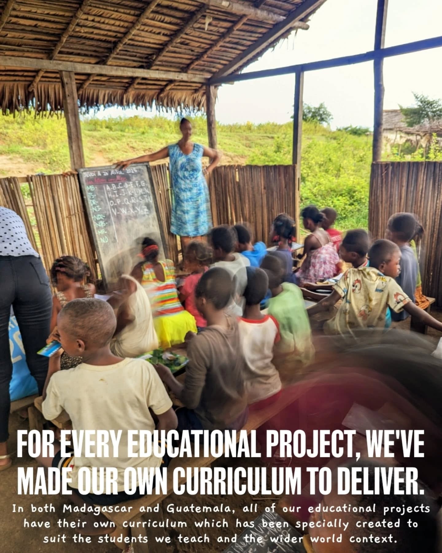 We've designed each curriculum to look like a set of hands because:
• Every finger represents an area of learning - We don't want to include too many areas of learning and complicate the process. With this system, we can have a maximum of 10 areas, making sure we choose only the most important.
• Students can use their own 2 hands to check how far they've progressed. Making the curriculum being related to the physical body means that students and teachers can easily show how much progress a student has made.
• It's relatable and easy to understand - For all teachers, parents and students, we can say that we're working towards something tangible. This works especially well when working with illiteracy.
For every future educational project that we create too we'll implement a new relevant curriculum, as well as updating all of our current ones too!
#education
#teacher
#teach
#school
#nonprofit
#madagascar
#guatemala
#charity
#neweducation
#labcharity
