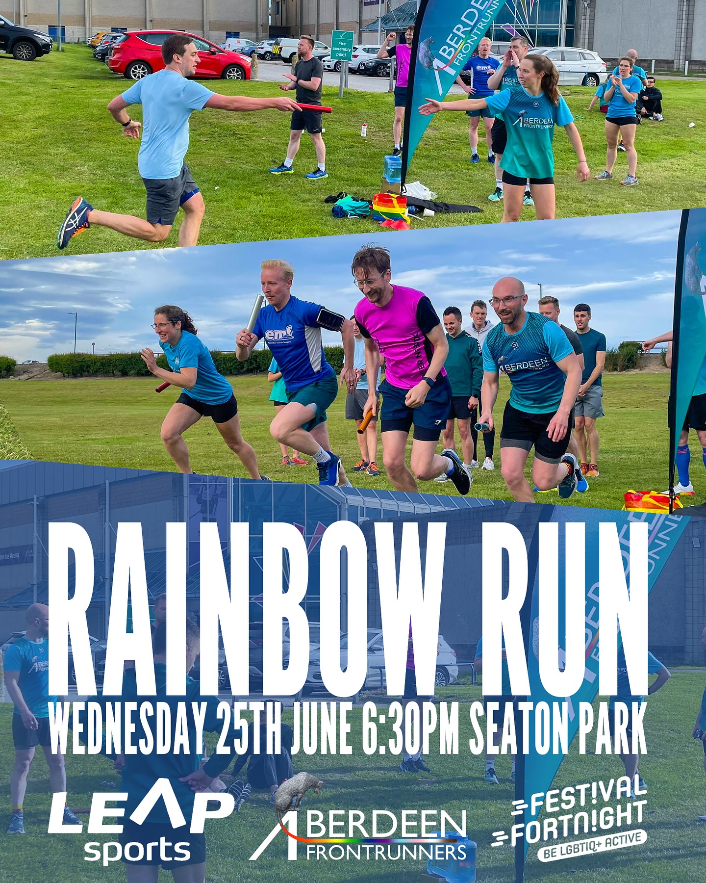 ? RAINBOW RUN 2025 / FESTIVAL FORTNIGHT @leapsportsscotland
?️ Wednesday 25th June, meet at 6:15pm for a 6:30pm start
? Seaton Park - we’ll be meeting near the picnic benches beside the Rugby pitches, close to the carpark
❌ No Aberdeen Sports Village meet this week
? There are 5 routes available to run - runners can do as many or as few routes as they would like. A variety of Jog Leads will be on hand to support and guide everyone through the routes. Not only is the event open to all Aberdeen Frontrunners, but it is also free to friends, family & colleagues to attend - it’s a great way to get to know the club!
? There will always be someone at the picnic benches if anyone wants to take a break. Water and snacks will be on hand at the picnic benches.
? There is a free carpark in Seaton Park accessed off of Don Street. There should be ample space but car sharing is encouraged where possible.
? There is a gender neutral toilet available in the carpark area, however there is a cash charge for using this facility. Unfortunately, there are no changing facilities for this run.
? 5 different routes have been created for our first ever Seaton Park Rainbow Run. Please take some time to familiarise yourself with the routes. Strava links are also available via email/Spond. Please note, routes can all be run in either direction, the Jog Lead on hand will advise which direction they will be done in.
?️??️⚧️???????⬛️⬜️?️⚧️?️?
#aberdeenfrontrunners #LGBT #LGBTQIA #lgbtrun #lgbtrunning #lgbtrunningclub #lgbtaberdeen #frontrunners #internationalfrontrunners