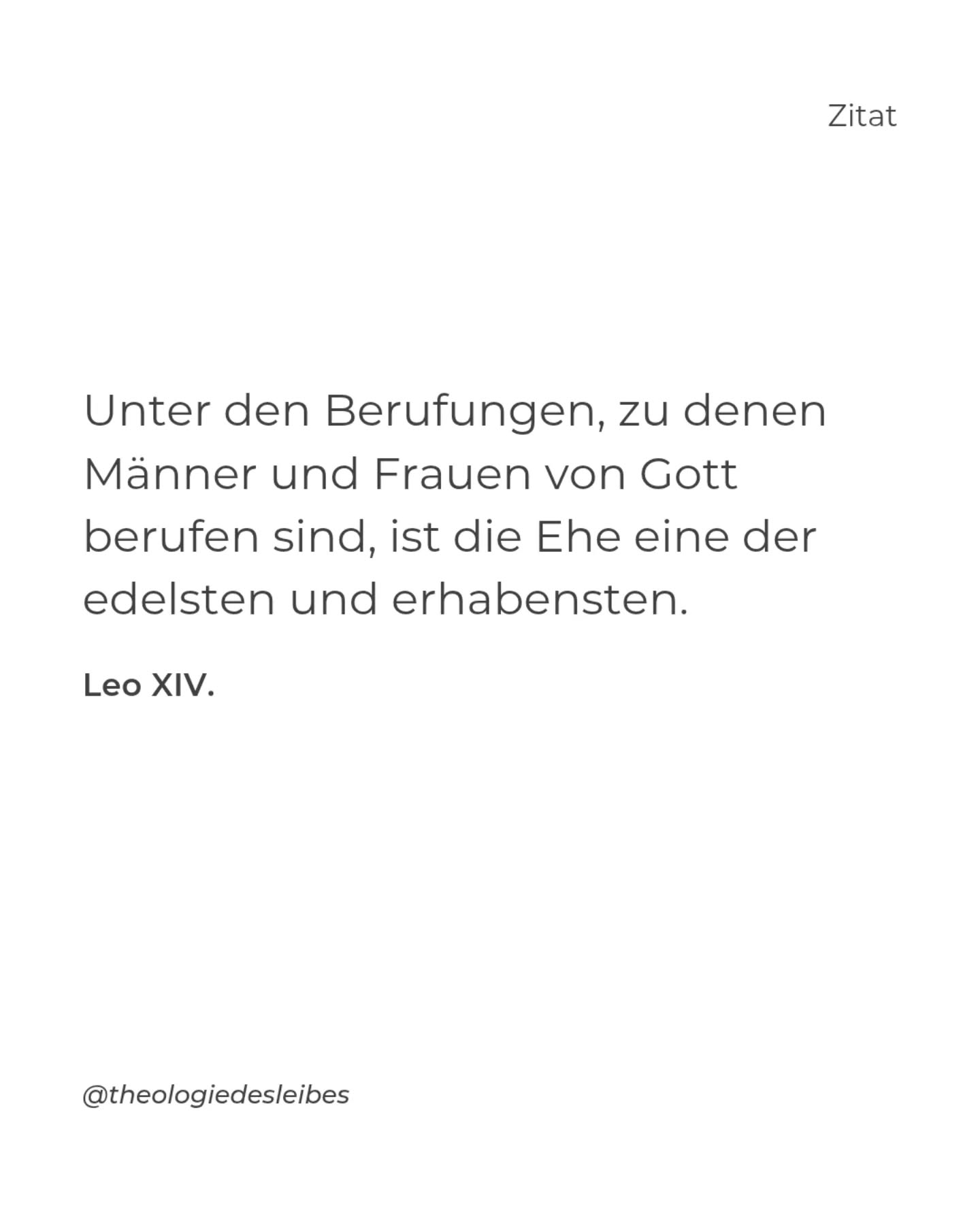 .
.
.
#ehe #berufung #liebe #zitat #leoxiv #papstleo