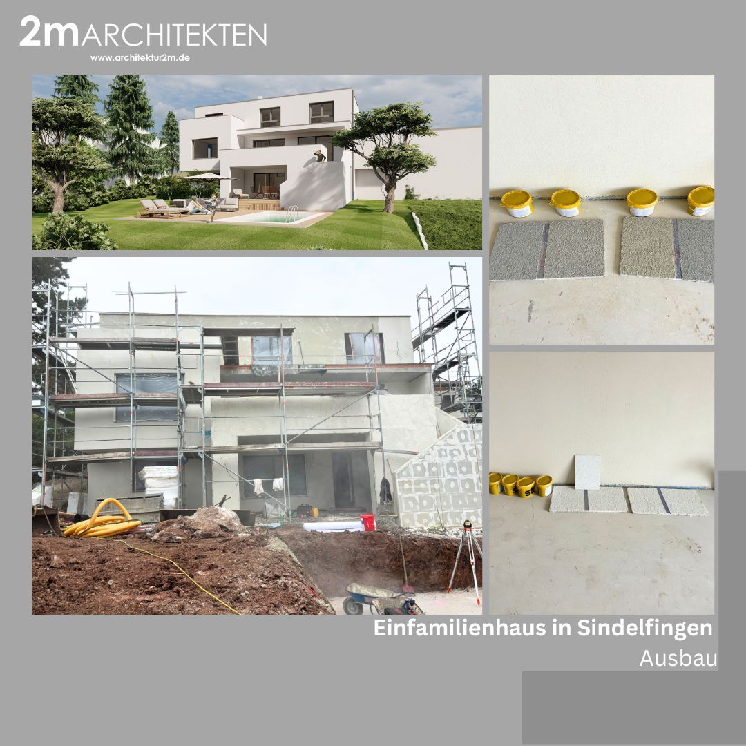 ?Einfamilienhaus in Sindelfingen
Der Grundputz ist aufgebracht. Jetzt kann sich der Bauherr aus verschiedenen Putz und Farbmustern entscheiden.
Soviel schon vorab... weiss wird es nicht ?
#2marchitekten #team2mA #architektur #architektboeblingen #architekturboeblingen #architektböblingen #architekturböblingen #wohnbau #architekturfotografie #architecture #architecturelovers #realestate #baustelle #holzgerlingen #altdorfbeiböblingen #sindelfingen #boeblingen #schoenaich #stuttgart #realestatestuttgart #realestateinvesting #projektentwicklung #architektenhaus #archicad #sanierung #hausbau