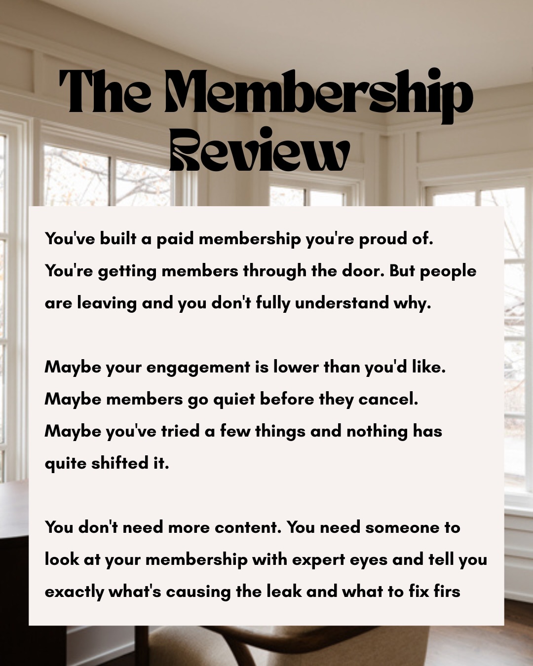 A little update and refresh of the services I offer.
To book in, please send me a DM or head to my website (link in bio)
Katie x
🩵
#community #communitymanagement #communitymanager #membership #membershipcommunity