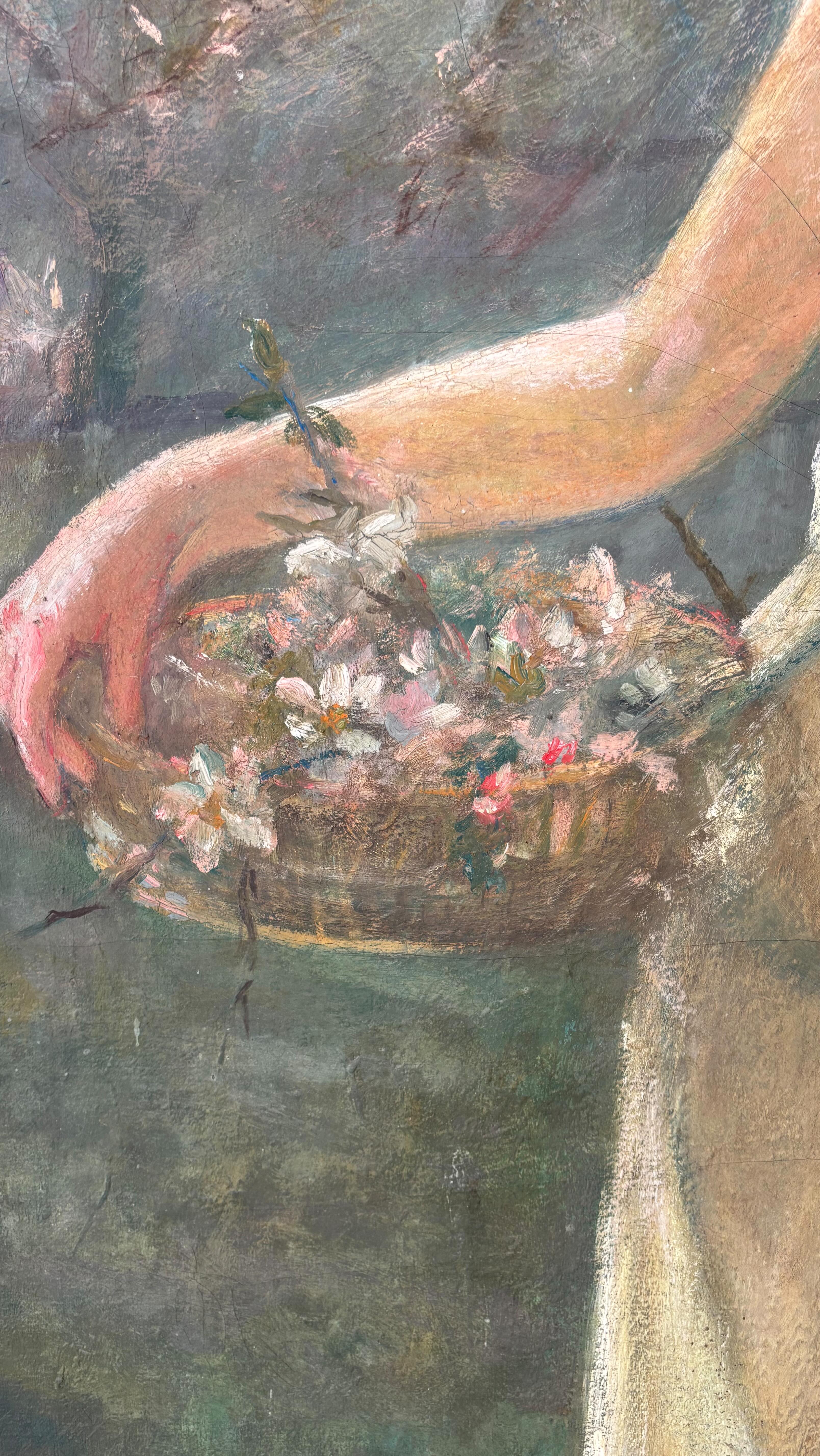 Parce que le château de Rosa Bonheur n’est pas que le château de Rosa Bonheur… il est aussi le gardien de la mémoire et de l’œuvre d’Anna Klumpke.
Une femme artiste aujourd’hui oubliée qu’il est urgent de découvrir.
Le Printemps semant les fleurs sur les chemins de votre vie, une peinture d’Anna Klumpke qui a été découverte dans les greniers du château de Rosa Bonheur.
Elle retrouve son éclat et est exposée dans l’orangerie du château.
#annaklumpke #rosabonheur #chateaurosabonheur #klumpke #femaleartist