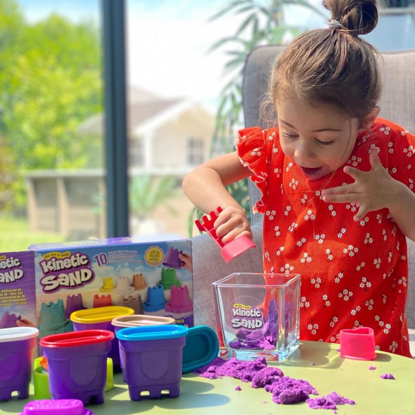 Attention ⚠️ atelier #Kineticsand de compet’ chez @petitoursonetcie