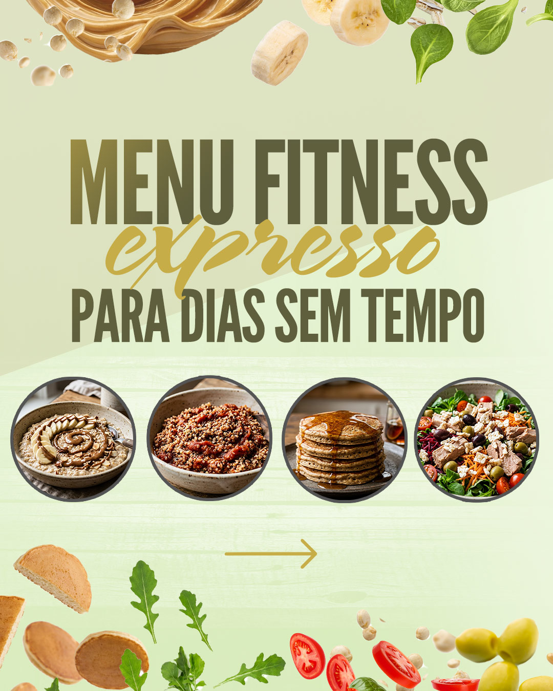 Sem tempo para cozinhar? Este menu fitness salva-te o dia⏱️💪
4 refeições rápidas,...
