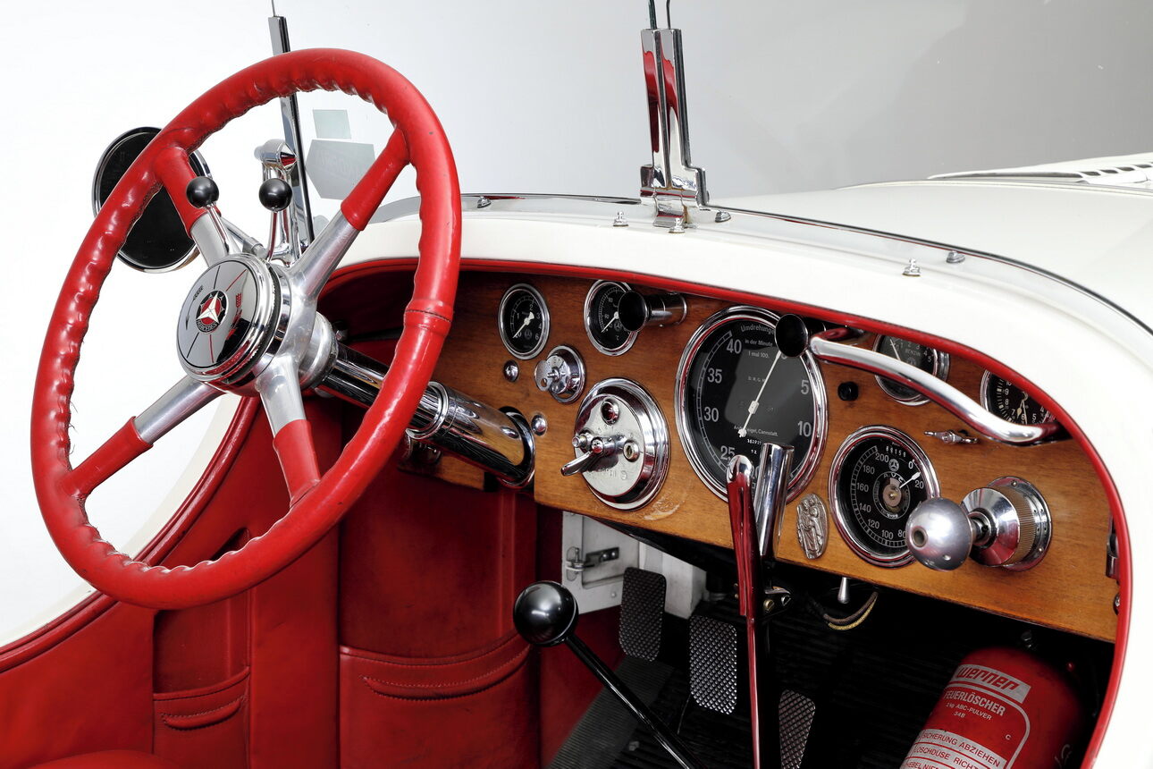 SUPER SPORT KURZ. Among the pre-war supercharged Mercedes, the rare S/SS/SSK models are the most impressive with the SSK being one of the most legendary pre-war racing cars. Thanks to the shortened wheelbase to 2,950 mm, the model gained significantly greater agility – perfect and specifically designed for winding hill climb competitions. Its 7.1-litre inline six-cylinder engine with a Roots supercharger provided up to 250 hp. The SSK played a major part in the Mercedes works team’s racing programme and its victories are closely linked with the famous driver Rudolf Caracciola.
We are delighted to have an exceptional, road-and-race-going SSK, which was faithfully rebuild in high-quality in 2003 by a renowned specialist in Germany. Subsequently the SSK was owned and actively used by a single owner for 20 years. Equipped with an original 1929 supercharged engine it shows an impressive performance. With a comprehensive documentation available this racy motorcar is eligible for numerous historic motorsport events.
The imposing appearance and its distinctive supercharger sound are characteristic of this arguably most iconic historic racing car in automobile history. The future owner of the SSK offered here can also look forward to an outstanding driving experience in the ‘spirit’ of late 1920s motor racing. Our SSK is a rare opportunity to acquire a top-class and road-ready SSK – highly prestigious but significantly more affordable than an original.
#mercedes #mercedesbenz #mercedesbenzssk #superchargedmercedes #classicmercedes #vintagemercedes #prewarmercedes #classicdriver #classiccars #carphotography #classiccartrader #drivetastefully #carpassion