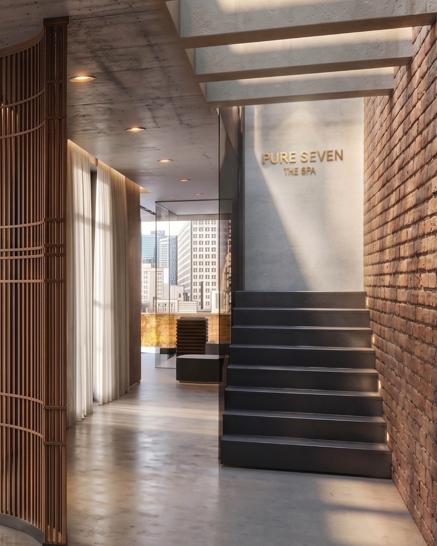 PURE SEVEN THE SPA
The wellness concept combines contemporary architecture with natural materials to create a calm and sophisticated retreat. Soft lighting and greenery bring nature into the interior. A space designed for relaxation and well being.
#KitzigDesign #KitzigIdentities #wellness #spa